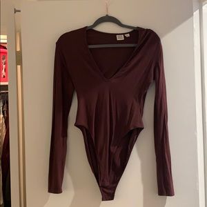 Long sleeve body suit